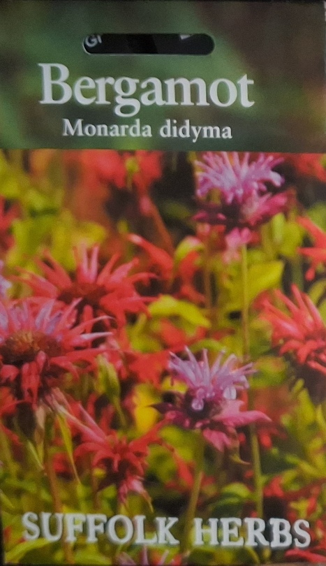 bergamot seed packet